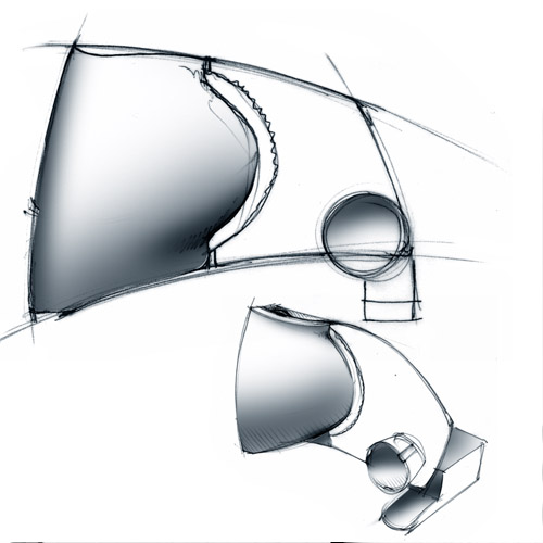 Produktdesign_Allesschneider_Metall_Skizze_buero-koitzsch